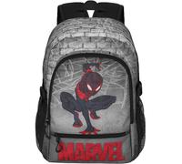 marvel Sac à dos gris / rouge, Taille One Size