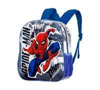 marvel Sac à dos 'Spiderman' bleu / rouge / noir / blanc, Taille One Size