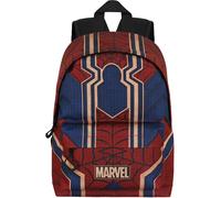 marvel Sac à dos 'Spiderman Drop' beige / bleu / rouge / noir, Taille One Size