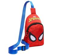 Marvel Sac Bandoulière Enfant Spiderman, Sacoche Enfant Garcon, Fermeture Zippée, Bandoulière Réglable