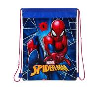 Marvel Sac de sport Spiderman avec cordon de serrage pour enfant, multicolore, Taille unique, Sac de gym