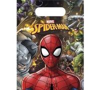 Marvel sacs de fête Spider-Man23 cm 6 pièces multicolore Multicolor G