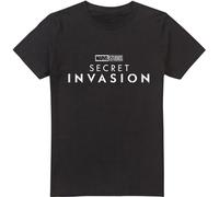 Marvel - "Secret Invasion" T-shirt pour homme TV3389 (3XL) (Noir)