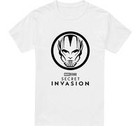 Marvel - "Secret Invasion" T-shirt pour homme TV4037 (S) (Blanc)
