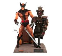 Marvel Select Action Figurine Marron Costume Wolverine 18 Cm Diamond Select