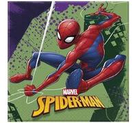 Marvel serviettes Spider-Mande table 33 x 33 cm 20 pièces vert Groen G