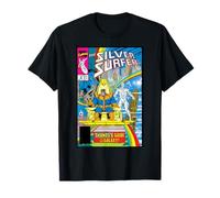 Marvel Silver Surfer Rainbow Thanos's Guide Comic Cover T-Shirt
