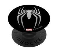 Marvel Spider-Man 2 Game Spider Logo PopSockets PopGrip Interchangeable