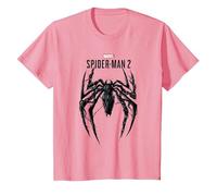 Marvel Spider-Man 2 Gamerverse Venom Spider T-Shirt, Enfant, Rose, 8 Ans