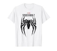 Marvel Spider-Man 2 Gamerverse Venom Spider T-Shirt, Homme, Blanc, L