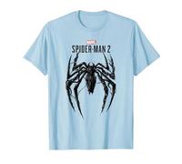 Marvel Spider-Man 2 Gamerverse Venom Spider T-Shirt, Homme, Bleu Céleste, M