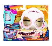 Marvel Spider-Man : Across The Spider-Verse Spider-Gwen Ensemble masque et blaster Web-Shot | Jouet de tir Web Spider-Man | Jouets de super héros pour filles et garçons de 5 ans et plus | Multicolore