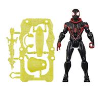 Marvel Spider-Man ActionVerse, Figurine Miles Morales de 11,5 cm et Accessoires, Jouets de Super-héros et Figurines pour Enfants, dès 4 Ans