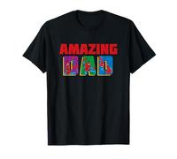 Marvel Spider-Man Amazing Dad Birthday Father’s Day Père T-Shirt