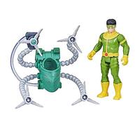 Marvel Spider-Man Aqua Web Warriors Figurine Doc Ock de 10,2 cm avec accessoire d'eau rechargeable, figurines d'action pour garçons et filles de 4 ans et plus