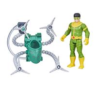 Marvel Spider-Man Aqua Web Warriors Figurine Doc Ock de 10,2 cm avec accessoire d'eau rechargeable, figurines d'action pour garçons et filles de 4 ans et plus