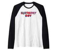 Marvel Spider-Man Birthday Boy Team Spidey Party Manche Raglan