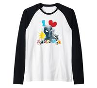 Marvel Spider-Man: Brand New Day I Love Spider-Man Collage Manche Raglan