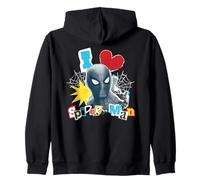 Marvel Spider-Man: Brand New Day I Love Spider-Man Collage Sweat à Capuche