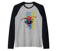 Marvel Spider-Man: Brand New Day Peter Parker NY Great Power Manche Raglan