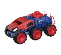 Spiderman Super tank à mâchoire 2-en-1, coffret de figurines de 11,5 cm avec véhicule, jouets de super-héros et figurines, dès 4 ans