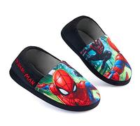 Marvel Spider-Man Chaussons Spiderman pour garçons ou filles, bleu/rouge, taille 26-36 EU