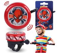 MARVEL Spider-Man Cloche de vélo en métal POUR LE VOLANT pour enfants klaxon de vélo grinçant 5 5 cm