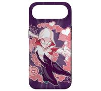 Marvel Spider-Man dans Le Spider-Verse Gwen Stacy Hearts Coque pour iPhone Air