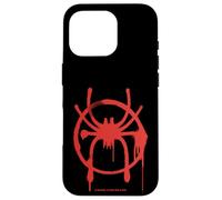 Marvel Spider-Man dans le Spider-Verse : l'araignée Miles Morales Coque pour iPhone 16 Pro
