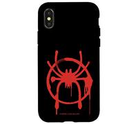 Marvel Spider-Man dans Le Spider-Verse : l'araignée Miles Morales Coque pour iPhone X/XS