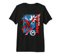 Marvel Spider-Man: Day Comic Panel of Spider-Man T-Shirt Haut de Gamme