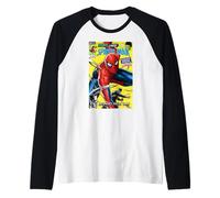 Marvel Spider-Man Day Hulk Boomerang Comic Cover Manche Raglan