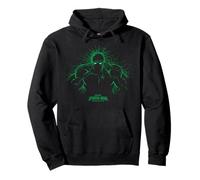 Marvel Spider-Man: Day Hulk Green Web Silhouette Sweat à Capuche