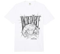 Marvel Spider-Man: Day Incredible Hulk Web Sketch Comfort Colors Adult Heavyweight T-Shirt