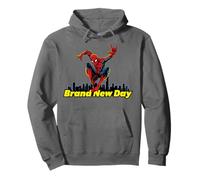 Marvel Spider-Man: Day Spider-Man Swinging Skyline Sweat à Capuche