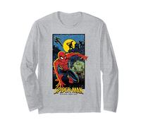 Marvel Spider-Man: Day Spidey Surrounded by Foes Manche Longue