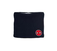 Marvel Spider-Man Écharpe tube pour enfant sous licence officielle pour garçon Taille unique à partir de 3 ans Accessoire d'hiver chaud et doux Cadeau pour garçons, Bleu foncé, taille unique