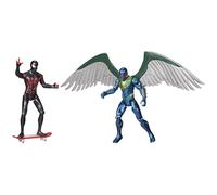 Marvel Spider-Man Epic Hero - Pack 2pcs Figurines 10cm - Figures Miles Morales + Marvel's Vulture