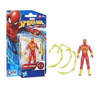 Marvel Spider-Man Epic Hero Series, Jouet Spider-Man Iron Spider de 10 cm avec 3 Accessoires