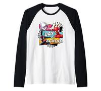 Marvel Spider-Man & Friends 1st Day of School Back to School Manche Raglan