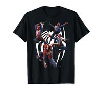 Marvel Spider-Man Game Action Poses T-Shirt