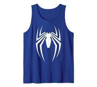 Marvel Spider Man Gameverse Logo Débardeur, Homme, Bleu Royal, XXL
