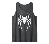Marvel Spider Man Gameverse Logo Débardeur, Homme, Chiné Foncé, L