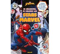 Marvel Spider-Man - Je découvre, je colorie les stars Marvel - Livre de coloriage et activités - Dès 5 ans