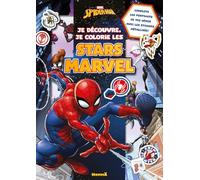 Marvel Spider-Man - Je découvre, je colorie les stars Marvel - Livre de coloriage et activités - Dès 5 ans