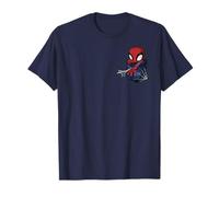 Marvel Spider-Man Left Chest Pocket T-Shirt