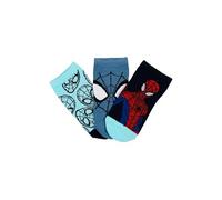 Marvel Spider-Man Lot de 3 paires de chaussettes pour enfant, Pack 2, 31-34