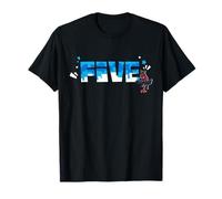 Marvel Spider-Man Miles Morales 5th Birthday Five Years Old T-Shirt