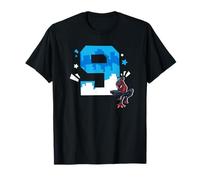 Marvel Spider-Man Miles Morales 9th Birthday 9 Years Old T-Shirt