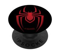Marvel Spider-Man: Miles Morales Game Spider Icon PopSockets PopGrip Interchangeable